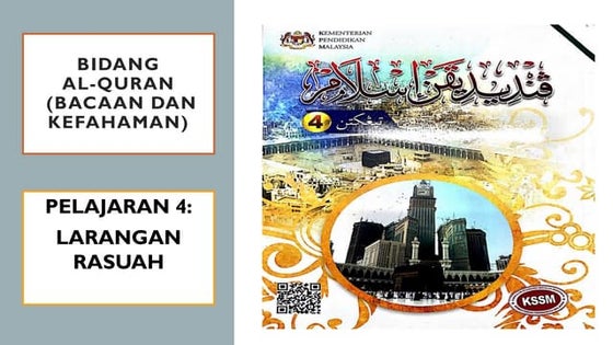 Pelajaran 4 Larangan Rasuah