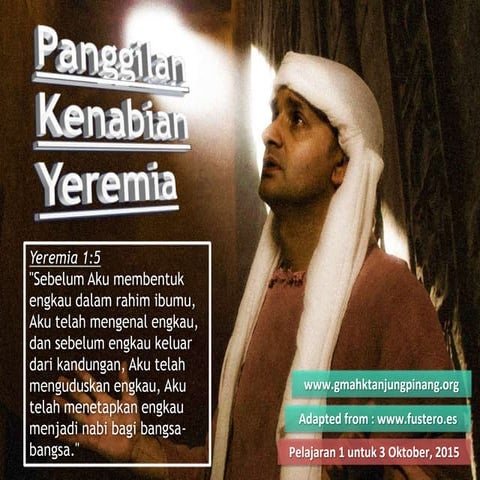 Pelajaran Sekolah SABAT ke-1 Triwulan 4 2015