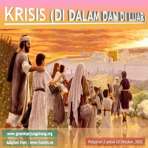 Pelajaran Sekolah SABAT ke-2 Triwulan 4 2015