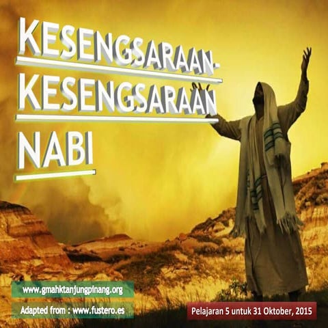 Pelajaran Sekolah SABAT ke-5 Triwulan 4 2015