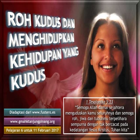 Pelajaran sekolah sabat ke 6 triwulan 1 2017