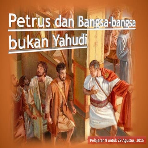 Pelajaran sekolah sabat ke 9 triwulan 3 2015