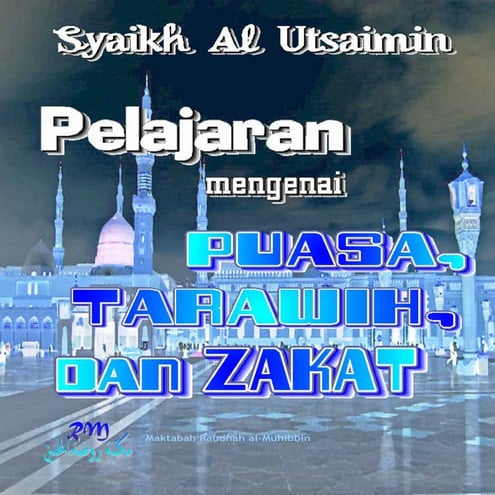 Pelajaran tentang puasa, tarawih dan zakat