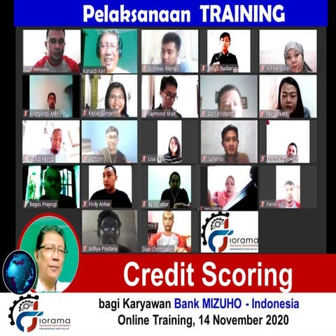 Pelaksanaan Training online 