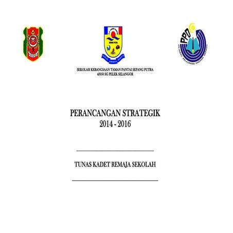 Pelan strategik tkrs sktpsp 2014 2016