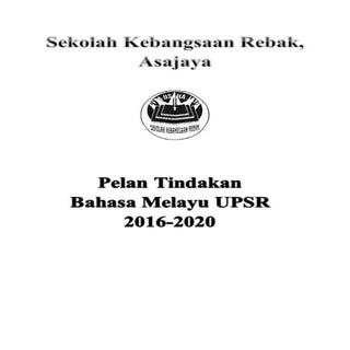 Pelan Tindakan UPSR Bahasa Melayu