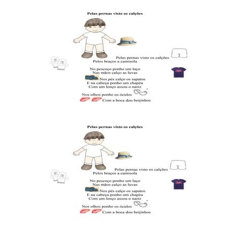 Pelas pernas visto os calções