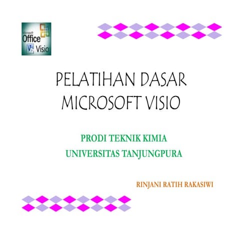 Pelatihan dasar microsoft visio