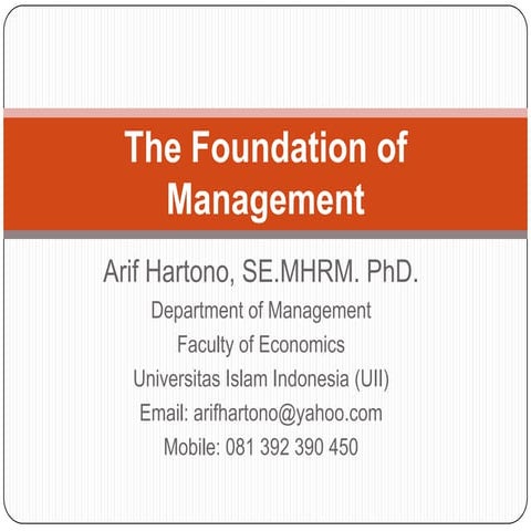 Pelatihan Manajemen Organisasi