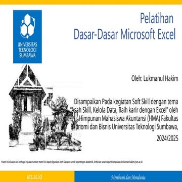 Comprehensive Microsoft Excel Training for Data Management and ...