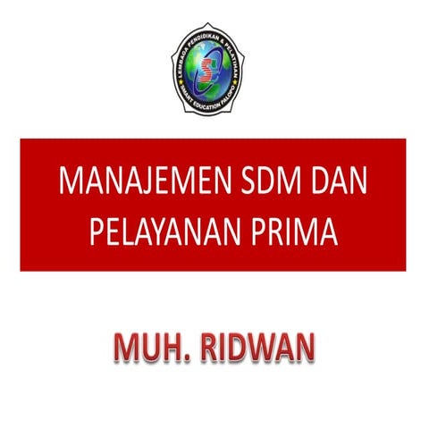 Pelayanan prima