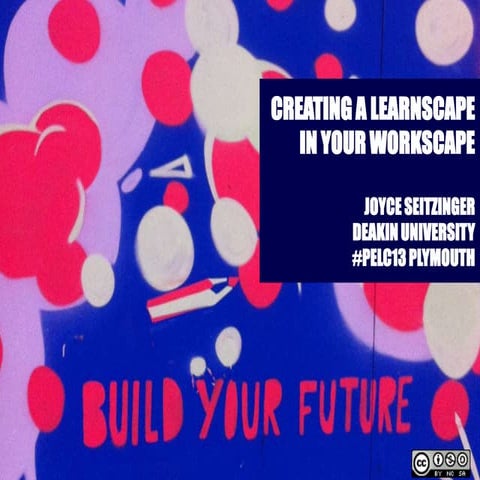 Make A Learnscape In Your Workscape #pelc13