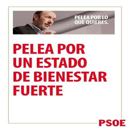 Pelea por un estado de bienestar fuerte