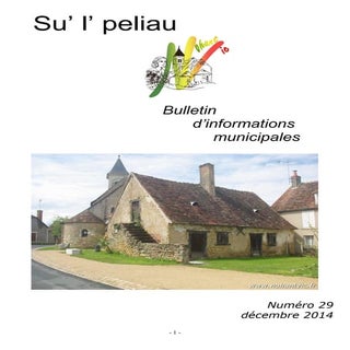 Su'l'Peliau n°29 - Décembre 2014