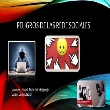 Peligros de las redes sociales | PPTX