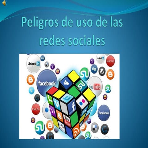 Los riesgos en las redes sociales | PPTX