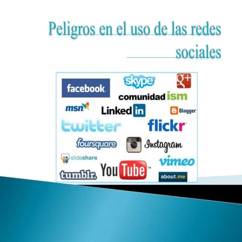 Peligros en el uso de las redes sociales