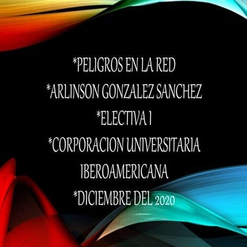 Peligros en la red