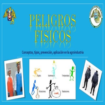 Peligros físicos en el trabajo