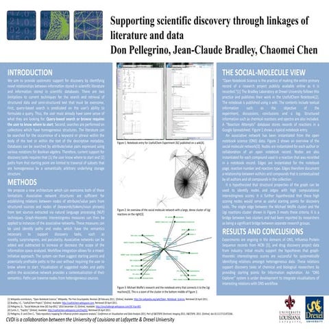 Supporting scientific discovery through linkages of literature and data