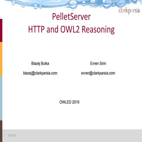 PelletServer: REST and Semantic Technologies