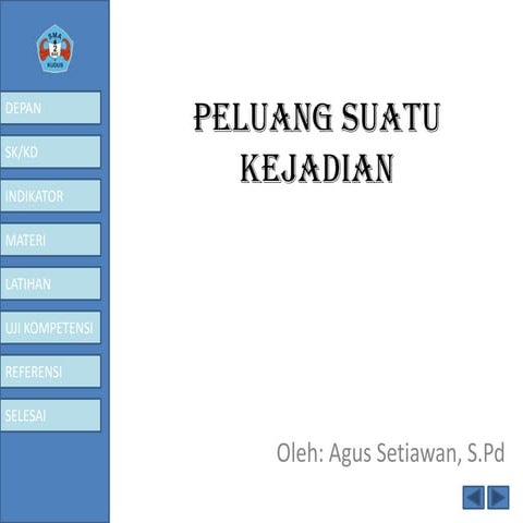 Peluang suatu kejadian 2