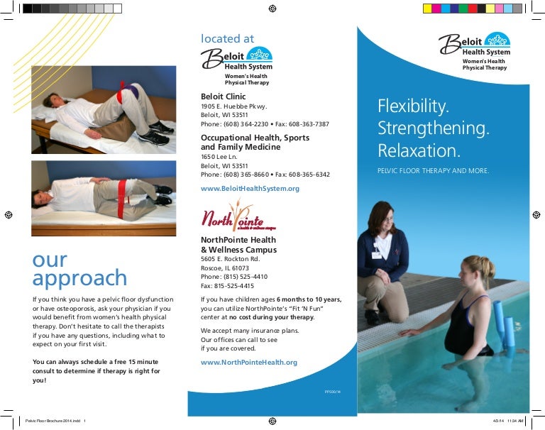 physical therapist brochure