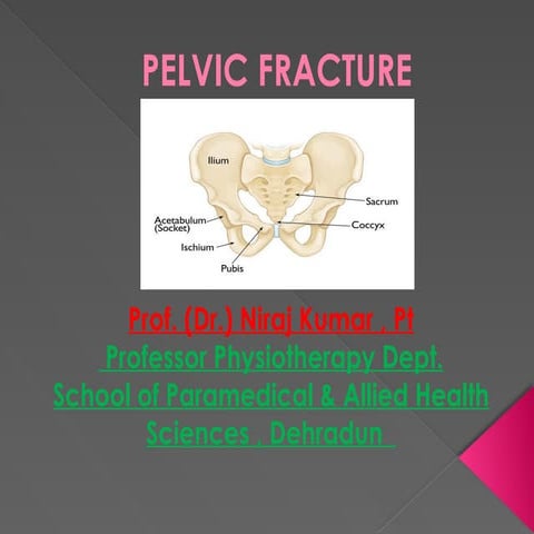 Complete Treatment & Rehabilitation  of pelvic fracture