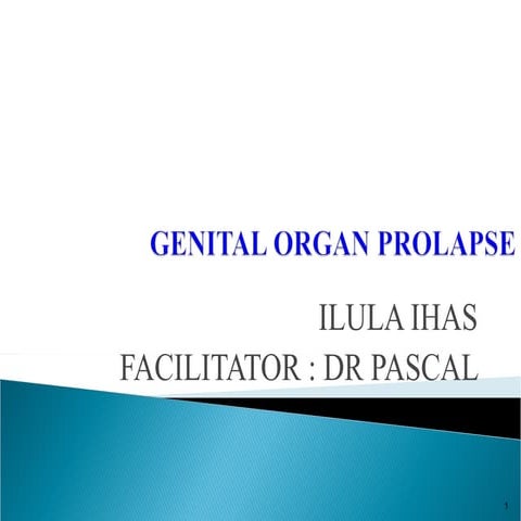 PELVIC ORGAN PROLAPSE IN STOMACH AND LIVER