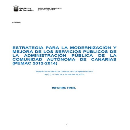Informe Final PEMAC 2012-2014