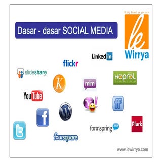 Pemahaman dasar social media