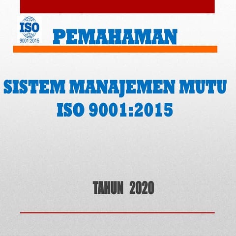 ISO 9001:2015 QMS Awareness