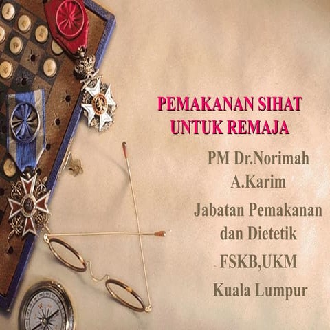 Pemakanan sihat remaja