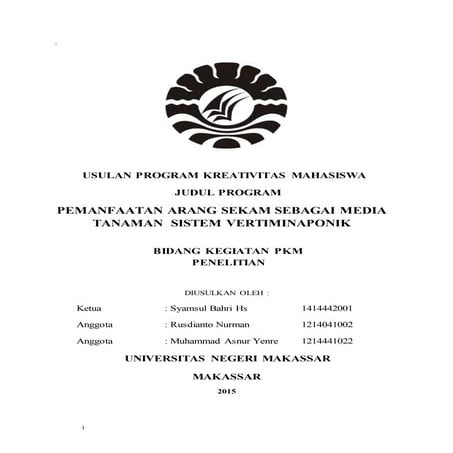 Pemanfaatan arang sekam sebagai media tanaman  sistem vertiminaponik