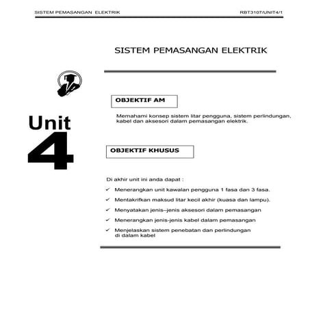 Pemasangan elektrik