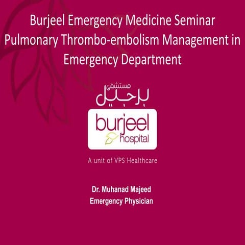 Update on Pulmonary Embolism