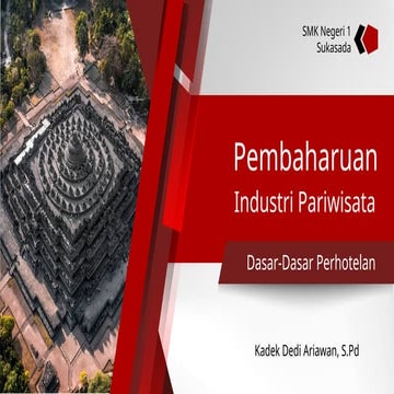 ORGANINASI KEPARIWISATAAN Dunia dan INdoensai.pptx