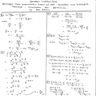 Pembahasan soal latihan persiapan t...