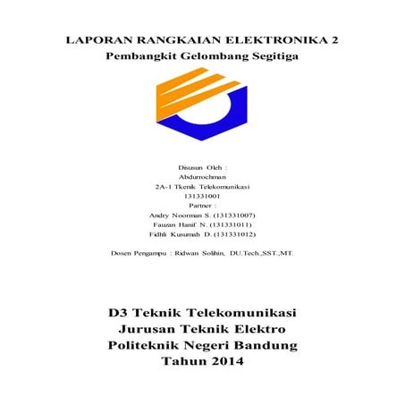 Lalporan Pembangkit gelombang segitiga