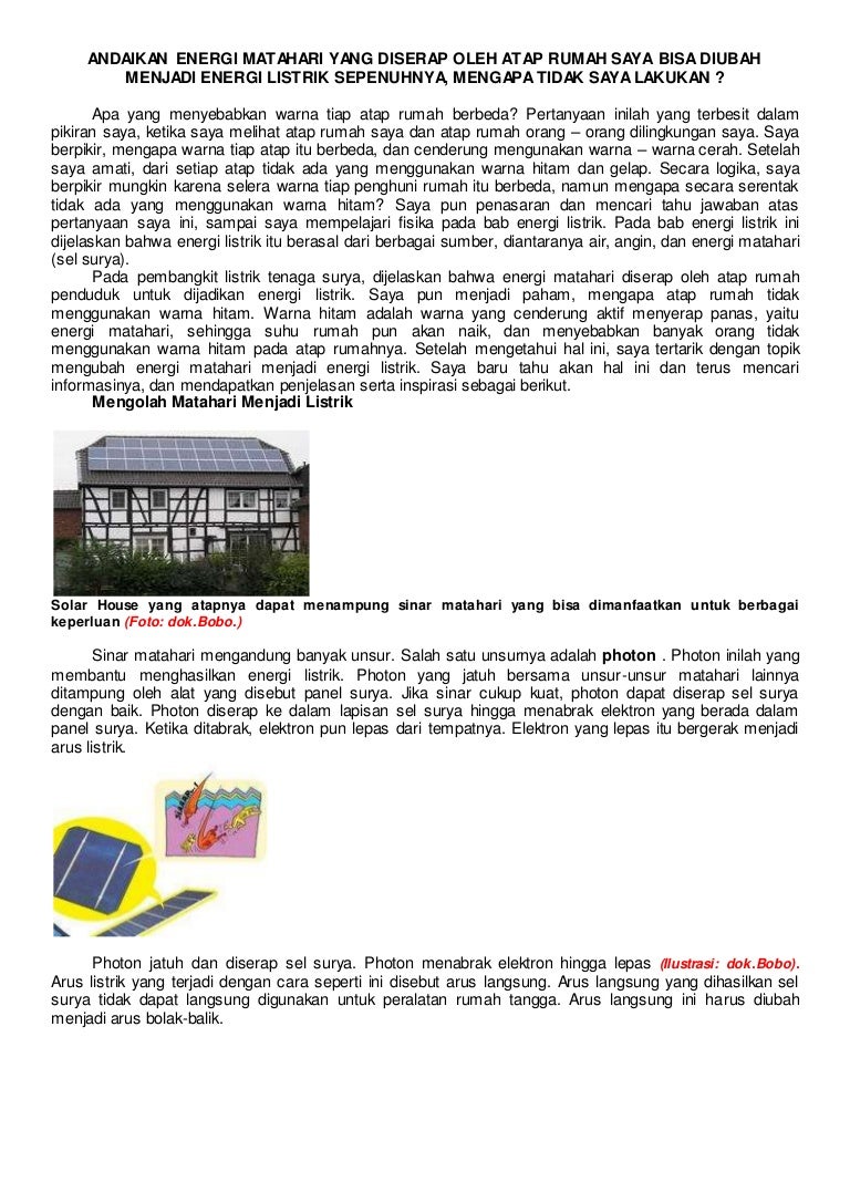 Pembangkit Listrik Tenaga Surya Pembangkit Listrik Tenaga Surya