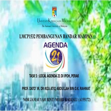 Pembangunan mampan task 5