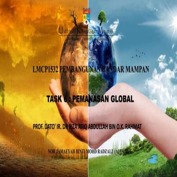 Pembangunan mampan task 6