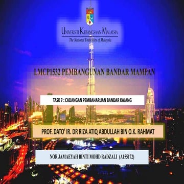 Pembangunan mampan task 7