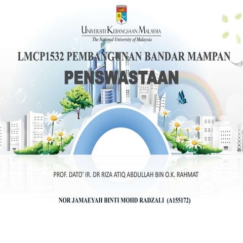 Pembangunan mampan task 3