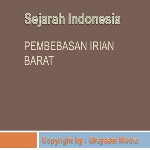 Pembebasan irian barat