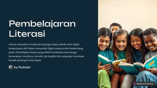 Pembelajaran Berbasis Literasi Visual Pembelajaran Berbasis Literasi Visual