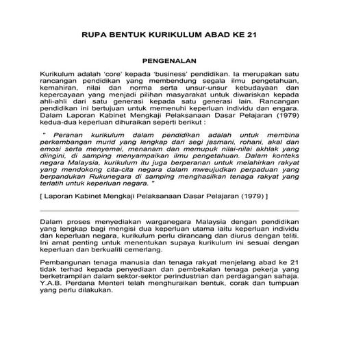Ringkasan Eksekutif RPM 2026 - 2035 xxxxxxx | PDF