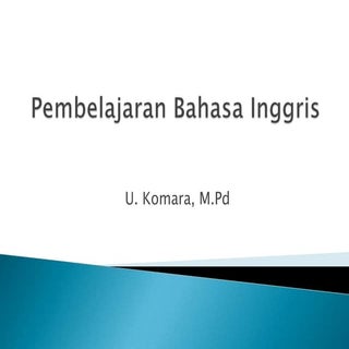 Pembelajaran bahasa inggris
