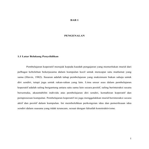 Pembelajaran koperatif dalam pendidikan seni visual