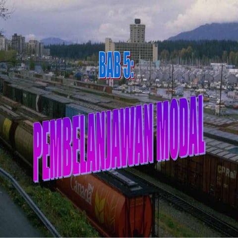 Pembelanjawan modal 20122013 | PPTX
